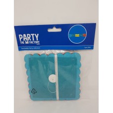 Garland Decoration Flowers Paper Multiple Color 6M