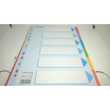 A4 6Tabs Cardboard Interlayer