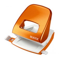 Orange Metal Office Puncher