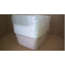 Box Plastic HQ Blance 1000Ml 10Pcs