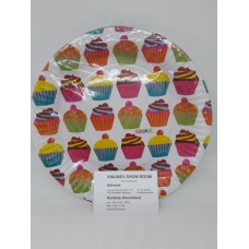 Yummie Paper Plate Round 23Cm 8Pcs
