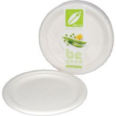 Round Frigolite Plate 23Cm 50Pcs