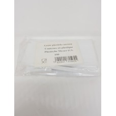 100Pcs White Plastic Knives